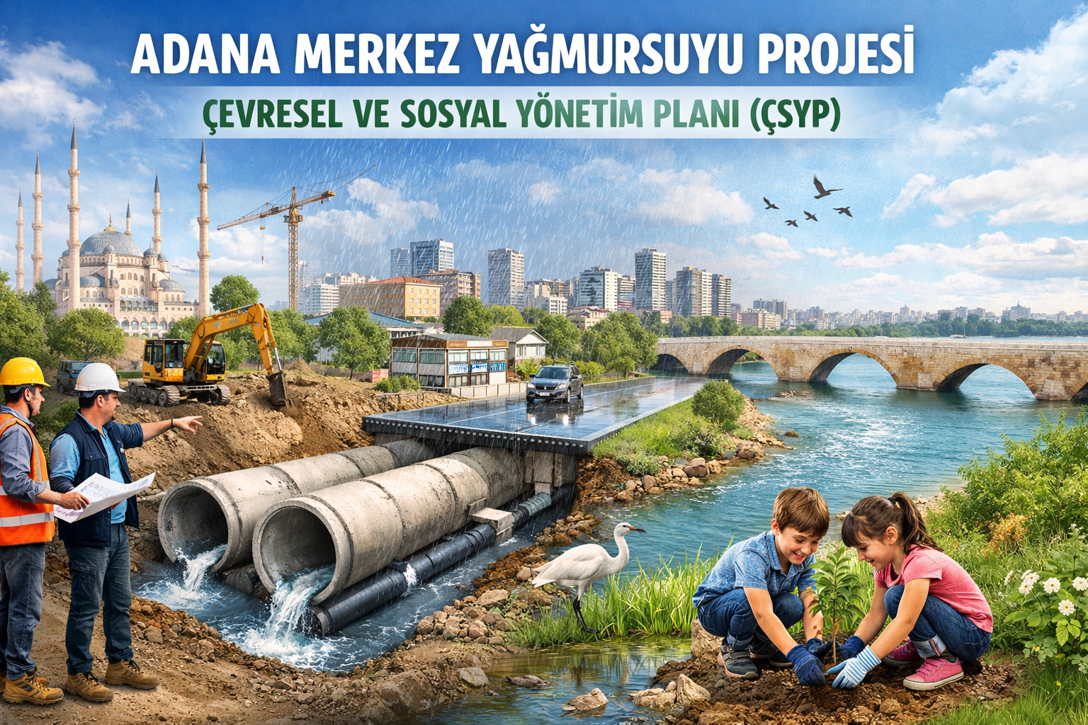 ADANA MERKEZ YAĞMURSUYU PROJESİ ÇEVRESEL VE SOSYAL YÖNETİM PLANI (ÇSYP)